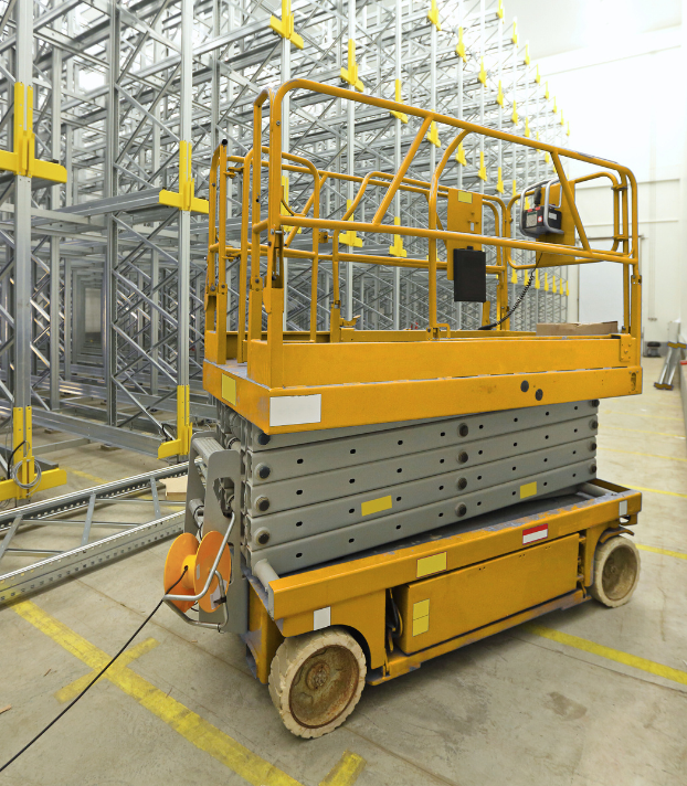 Plataforma Tesoura Interior